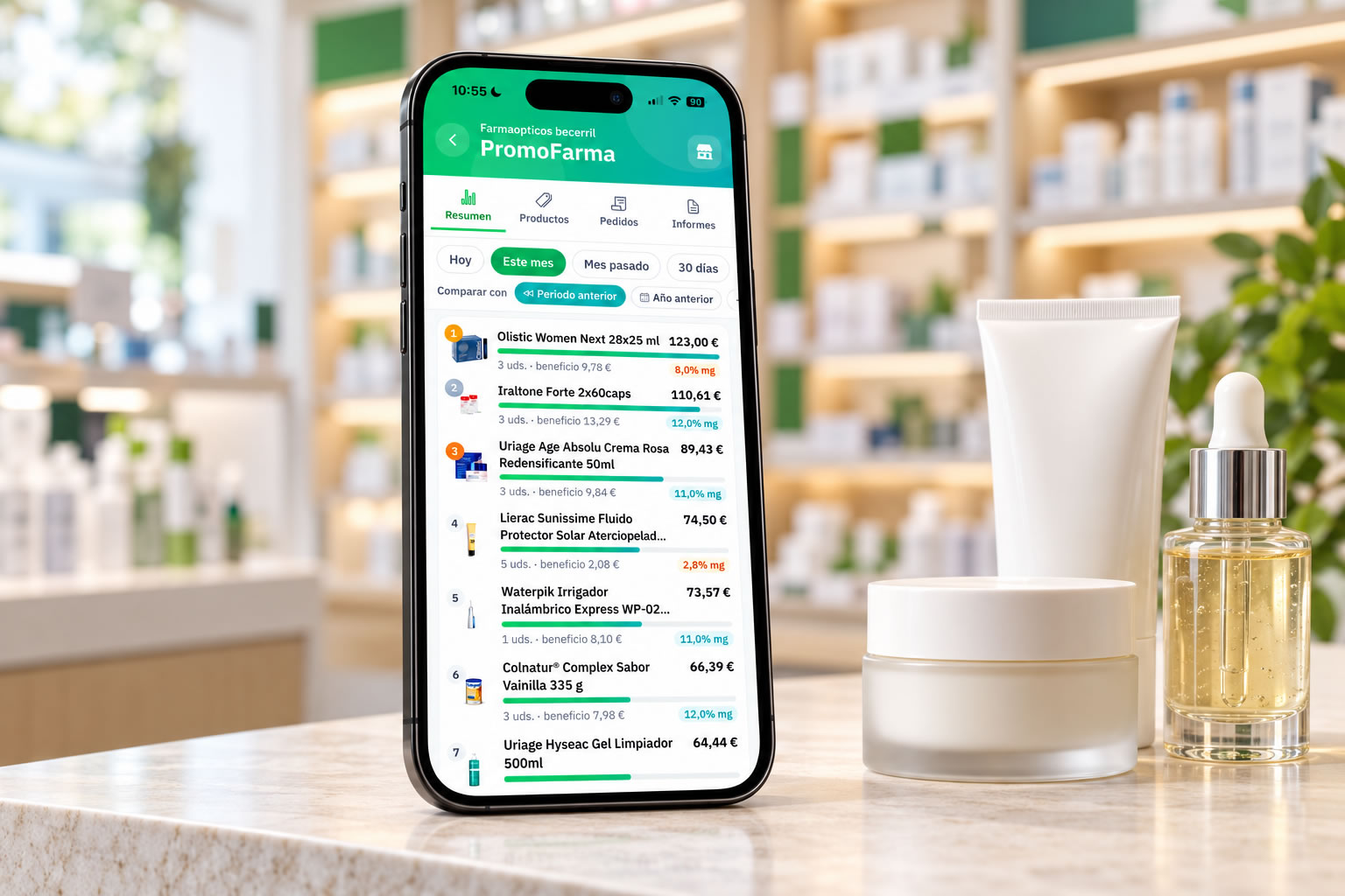 Venta online desde la app KeyFarma